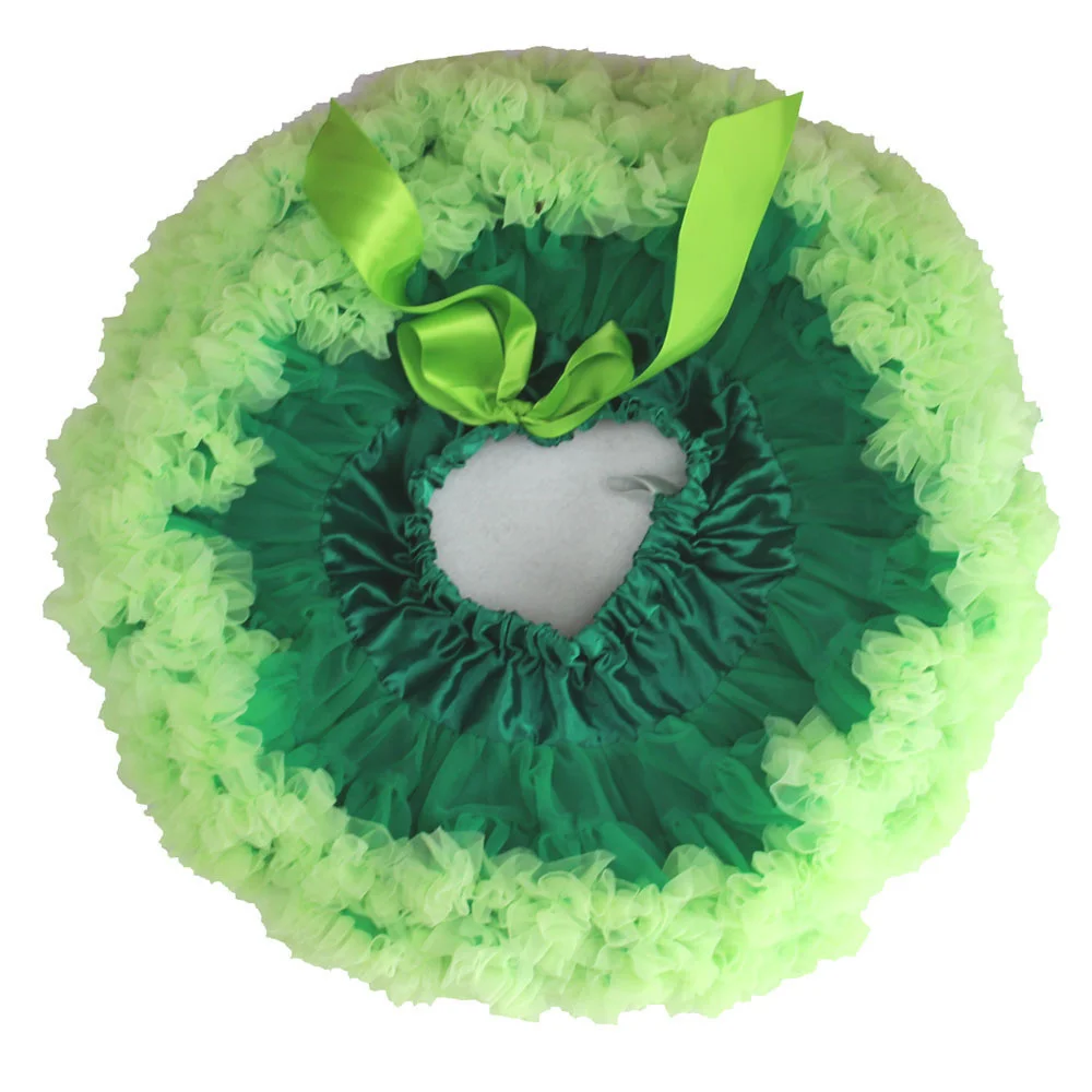 Mädchen Grüner Tüll-Petticoat Weihnachtsmann-Tutu-Rock Mädchen Weihnachtskostüm Petti-Rock Tanzrock Mädchen Kinderkleidung Kinderbekleidung – Detail 8
