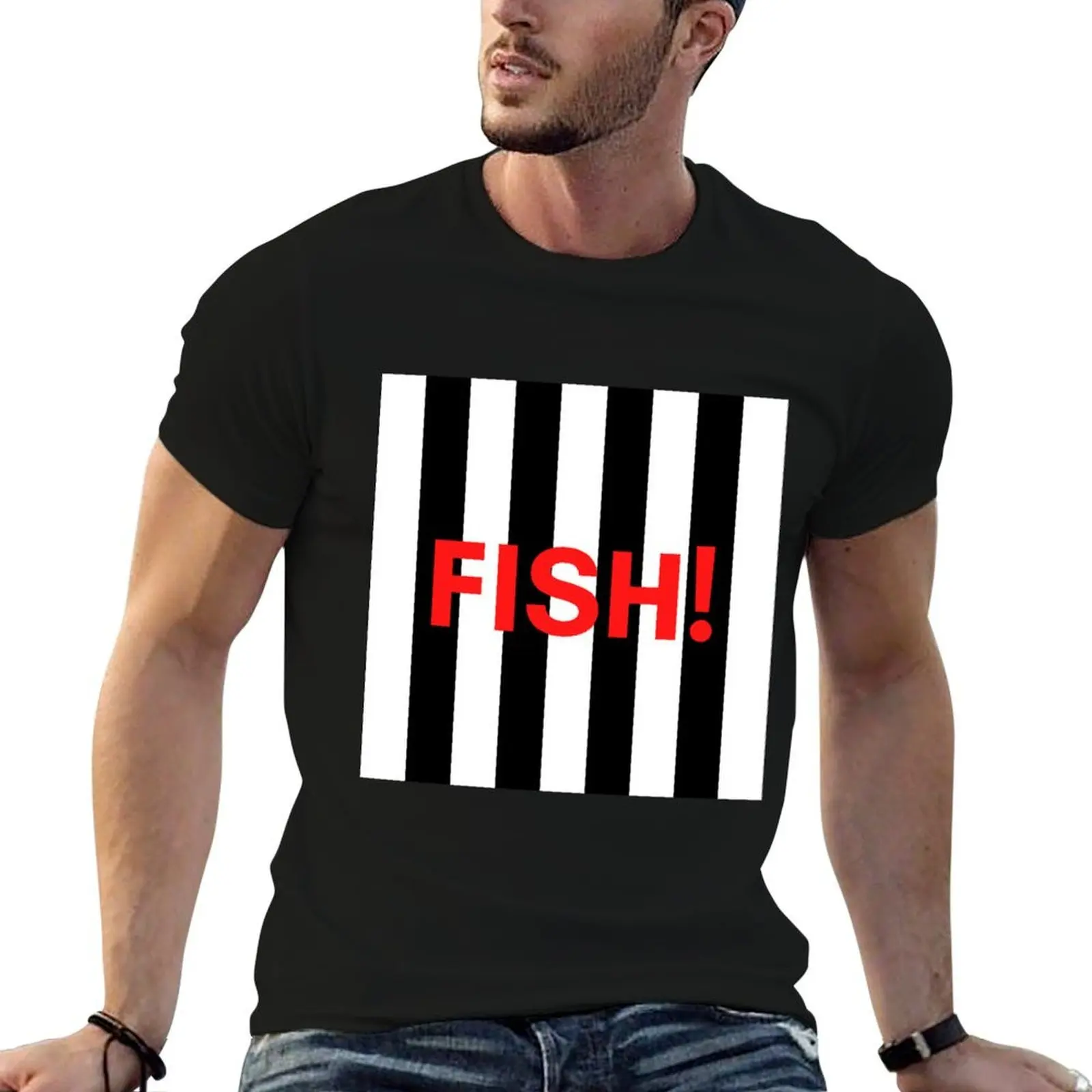 

GTFC Grimsby Town Fish T-Shirt anime t shirts oversize printed t shirts for man T-Shirt