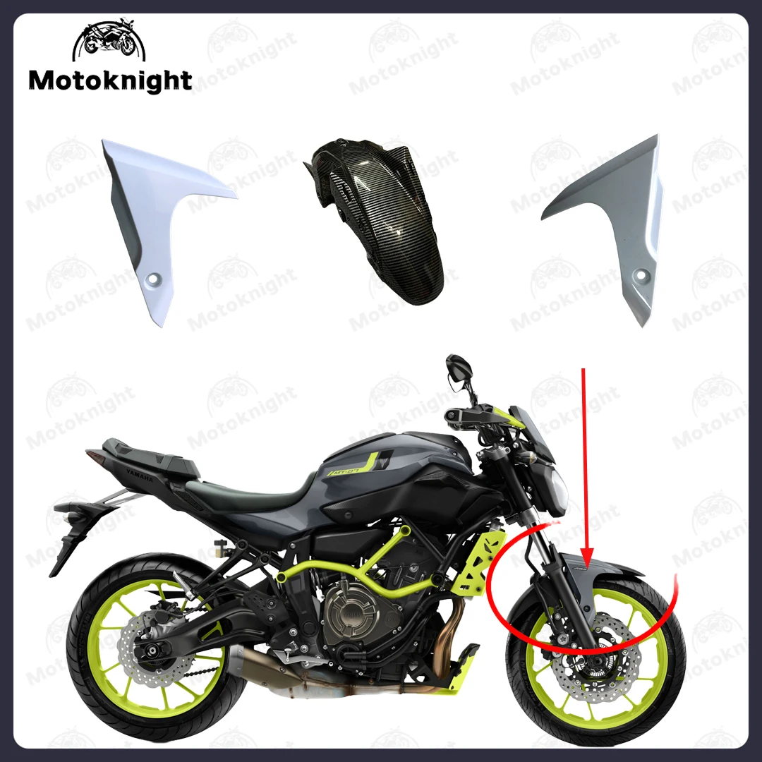 

‌Fit For Yamaha MT-07 FZ-07 2013 2014 2015 2016 2017 Front Fender Mudguard ABS Plastic Motorcycle Replacement Parts