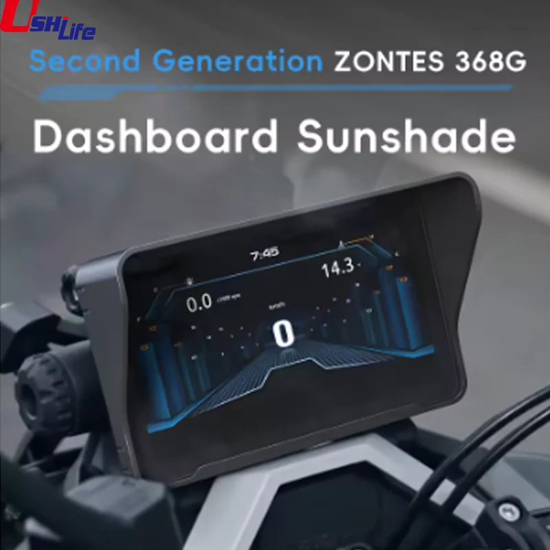 

For ZONTES 368G ZT 368 G Motorcycle Instrument Cover Sunshade ZT368G Display Sun Visor Modification Motorcycle Accessories
