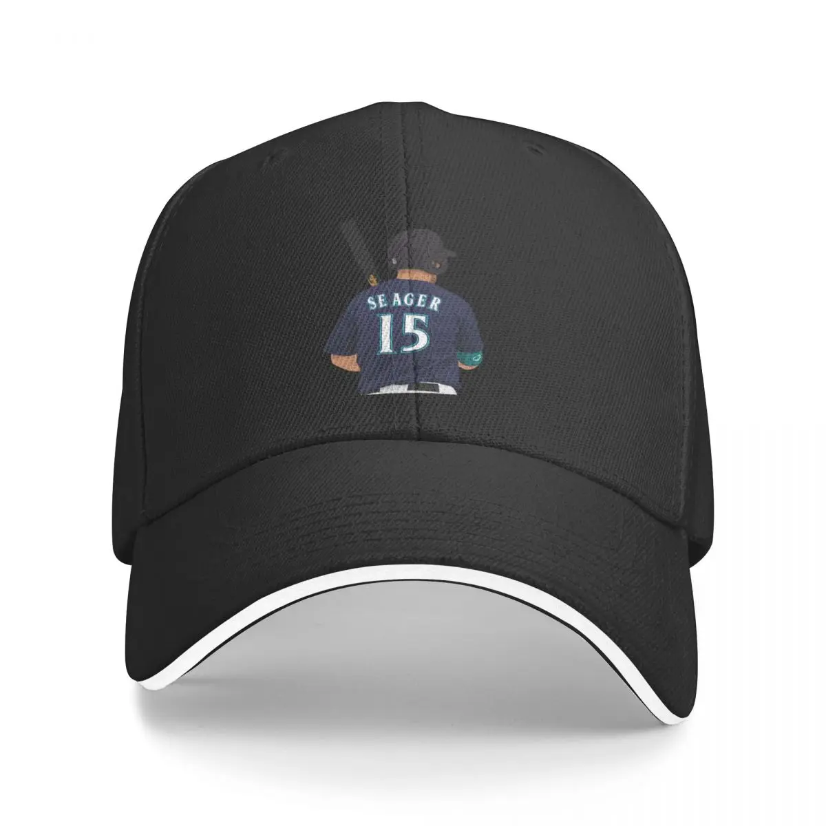 Kyle Seager 15 Baseball Cap Anime Hat hiking hat Baseball Men Women's