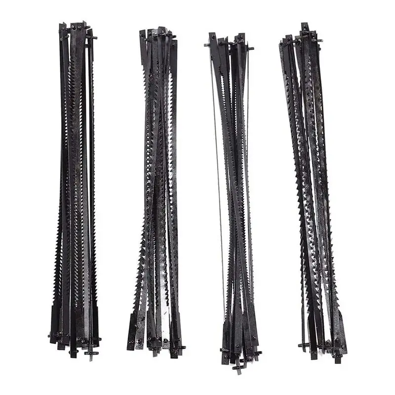 HOT 12Pcs 5 Inch Pinned Scroll Saw Blades TPI 10/15/18/24 Tools Accessories for Woodworking for DIYers 【SPECIAL OFFER】