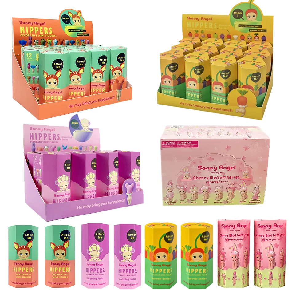 

2025 New Cute Party Angel Cheek Support Doll Blind Box Car Decoration Mobile Phone Decoration Cupid Figurine Anime Figurine