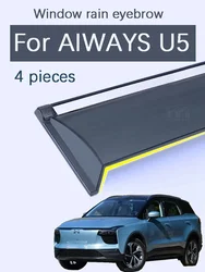 For AIWAYS U5 Window Rain Shield AIWAYS U5 Side Windows (Sun Visor and Canopy) Automotive Components