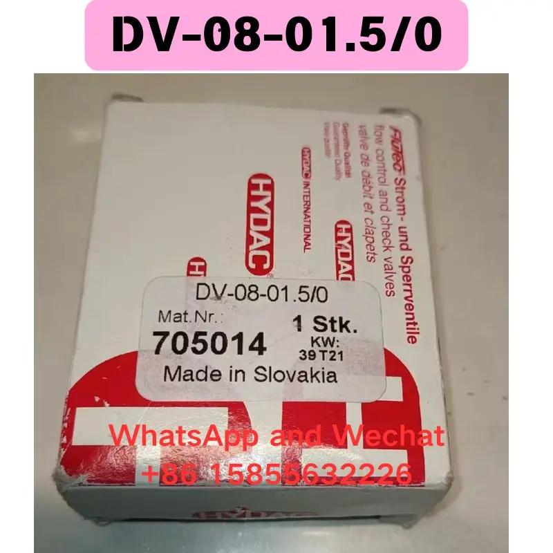 Brand new original imported DV-08-01.5/0 705014 throttle valve