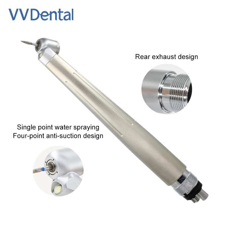 

VV Dental High-speed Handpiece Used In Complex Tooth Extraction Surgery (Mini-Head) 45-Degree 2 Holes/4 Holes