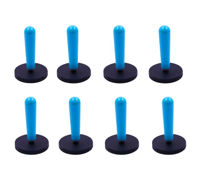 8Pcs Car Wrap Gripper Holder Tool Blue Rubber Magnet For Vinyl Film Sticker Application And Vehicle Body Decal Installation Kit