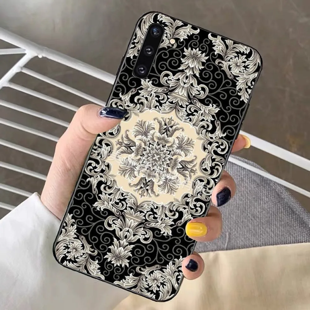 Persian Carpet Floral Phone Case For Redmi Note 4 X 5 A 6 7 8 Pro T 9 Pro 9S 10 Pro 11 Pro 11S 11Epro PocoM3pro