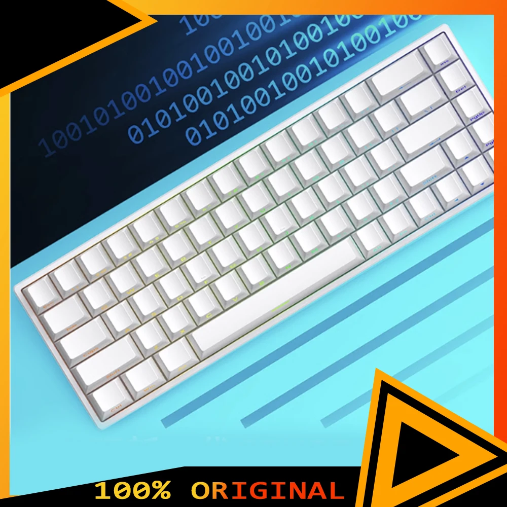 IROK Mars68 PRO Magnetic Switch Gaming E-sport Wireless Mechanical Keyboard RGB Long Battery Custom Hot Swap Gaming Accessories