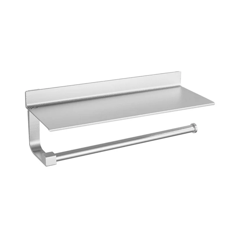 ABHU حامل منشفة اليد للحمام حامل المناشف الورقية جدار جبل لحامل المناشف الورقية للحمام