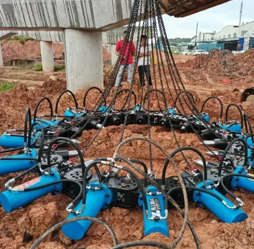 

Fully Automatic Hydraulic Pile Breaker High Efficiency Hydraulic Concrete Pile Cutter and Round Pile Breaker Machine