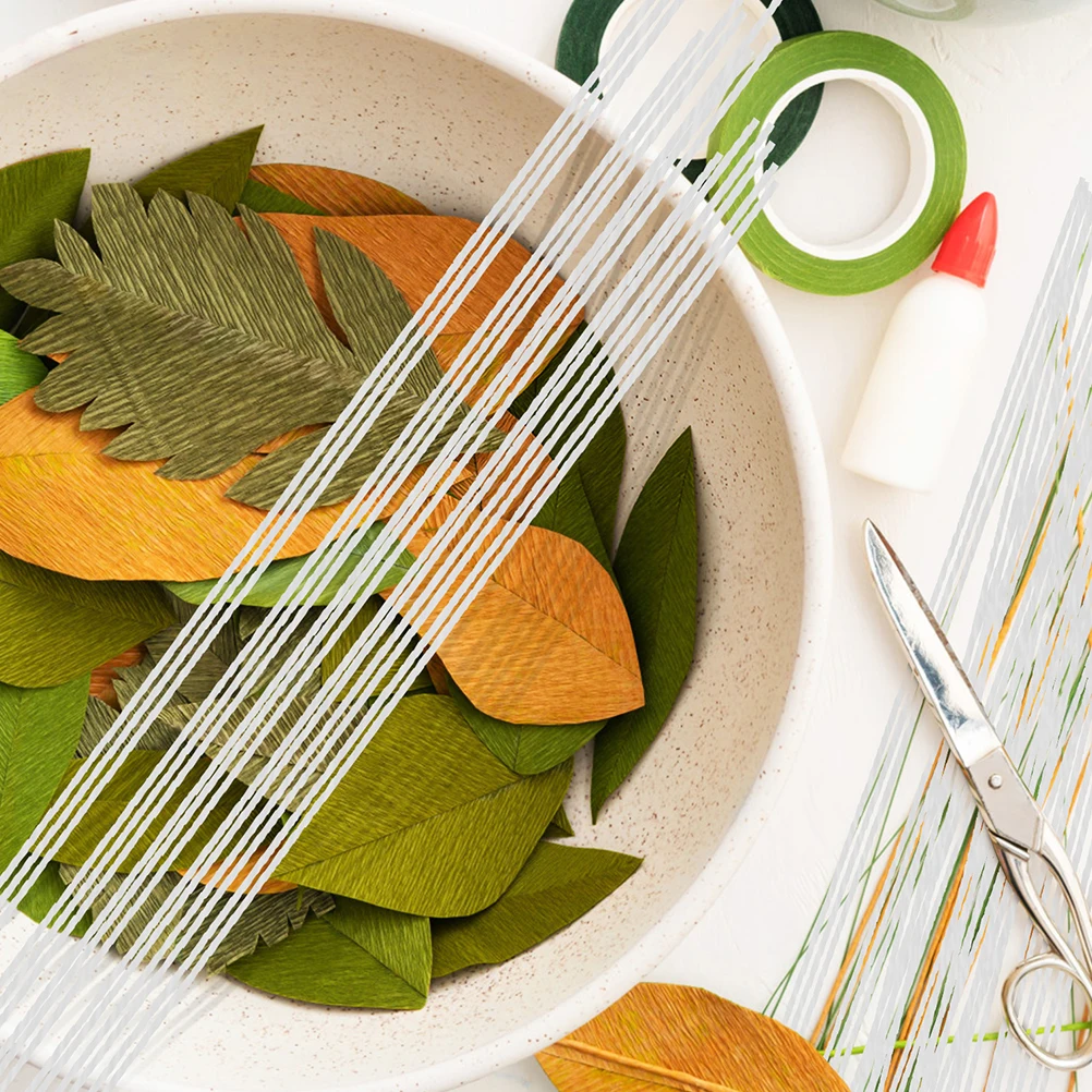 

150 Pcs Paper-wrapped Wire Pole Floral Arrangement Supplies Iron Craft Flower Stems