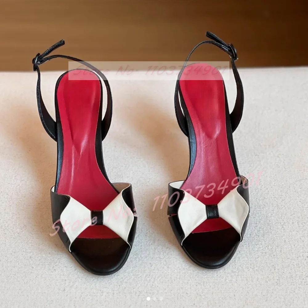 Sling Back Ruffles Sandals Women Casual Open Toe Multi Colors PU Leather Buckle High Heels Shoes Female Elegant Party Sandals