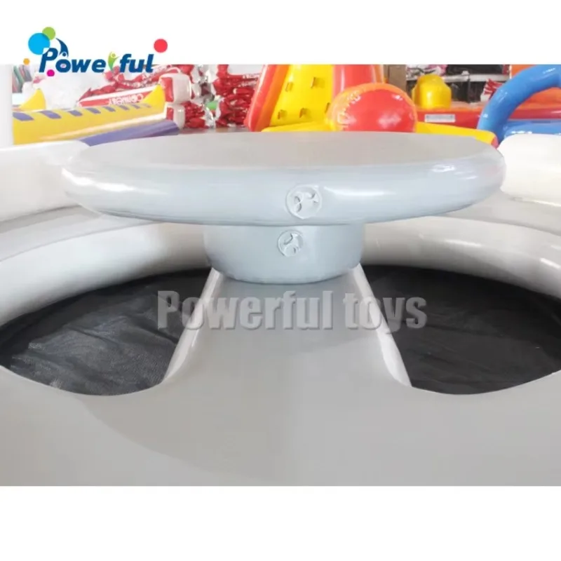 Inflatable Tent Outdoor Event Floating Platform Bounce Water Leisure Bar Sofa Lounger Floating Bed Pool Yacht PVC 3x3m 100-500kg
