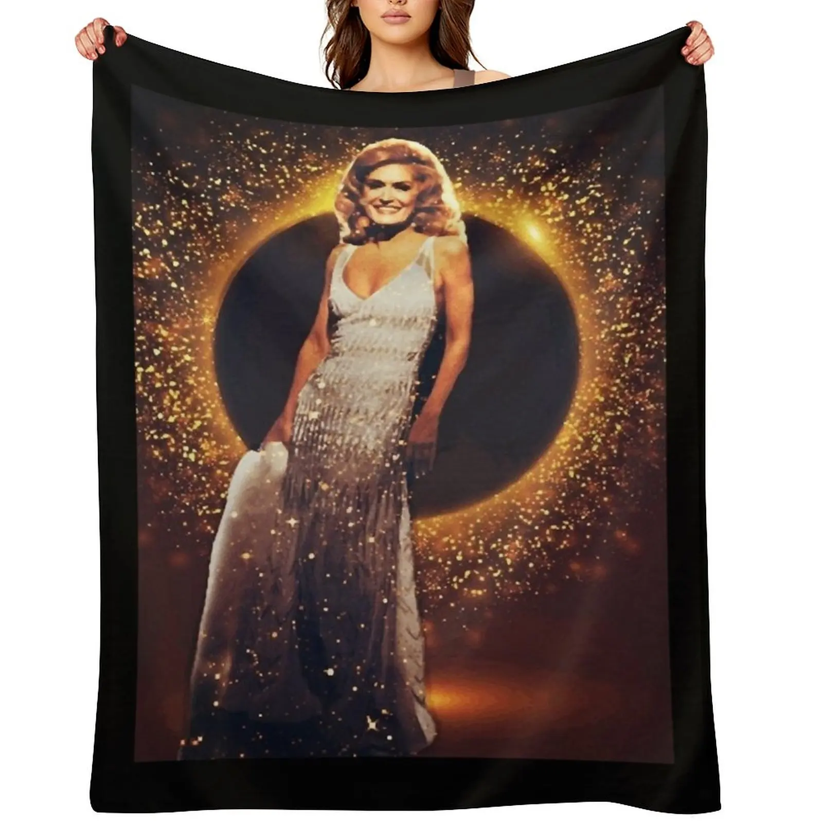 dalida Classic Throw Blanket Hairy Decorative Throw Bed Stuffeds Blankets
