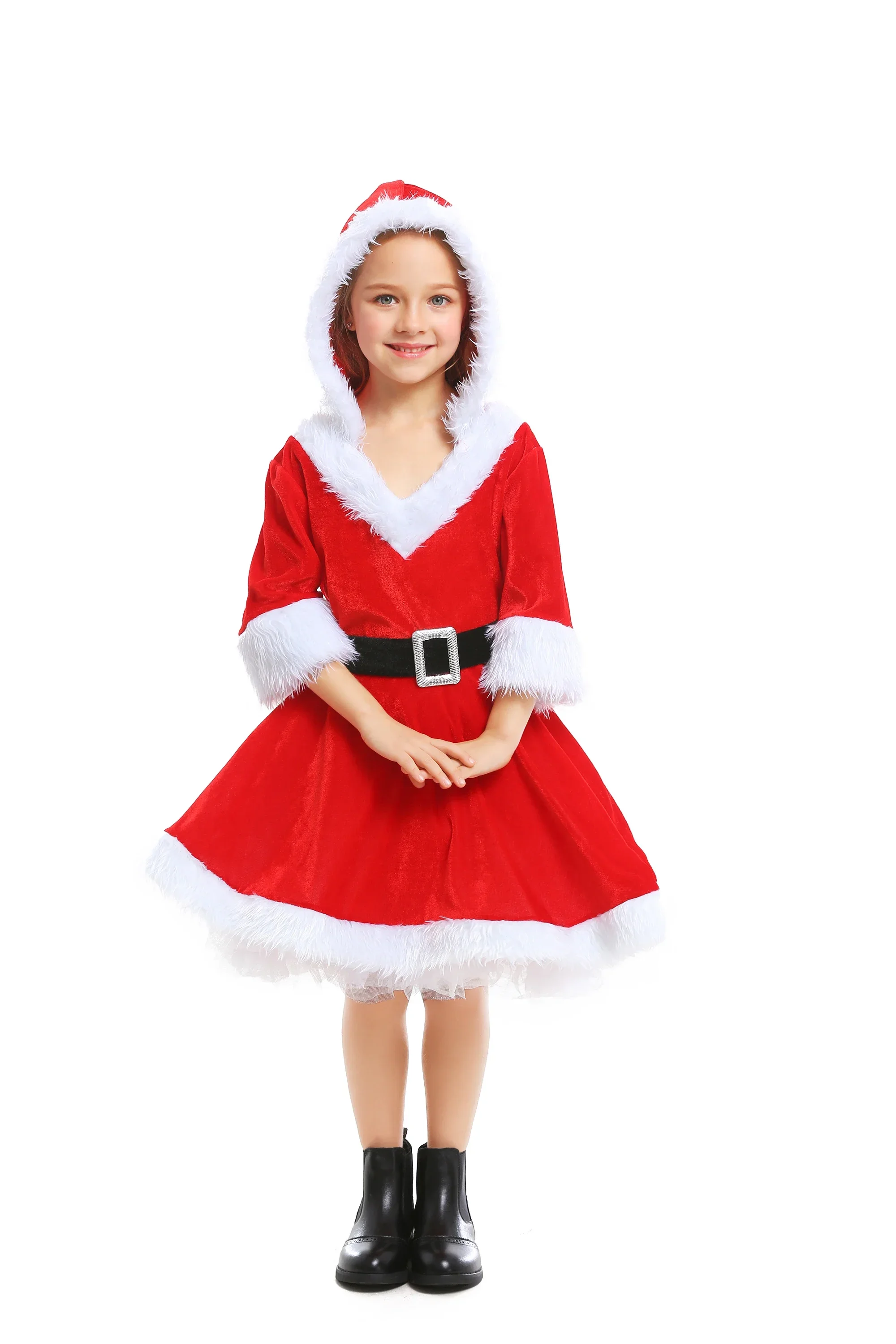 

Santa Claus Cosplay Costume Children Christmas Party Costume