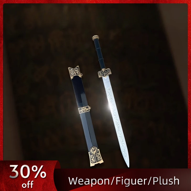 

80cm/31.5in Medieval Qin Wang Sword Cosplay PU Display Model Props Anime Peripherals with Sheath Collectible Crafts Outdoor Toys
