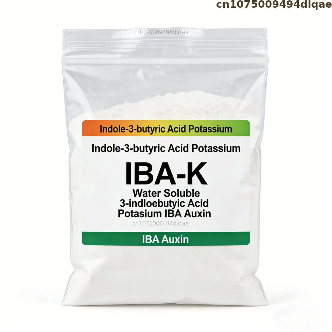 Water Soluble Indole-3-butyric Acid Potassium Salt (IBA-K) 98% TC - Plant Rooting Hormone Auxin Powder for Gardening Agriculture
