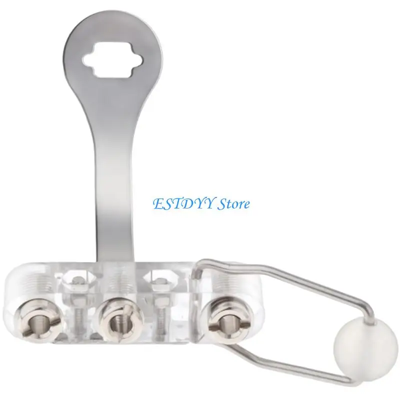 G6DE الموثوقية Epee المقبس وصلة ربط المقطورة المبارزة حامل المقبس العرض الفولاذ المقاوم للصدأ لنشاط المبارزة #4