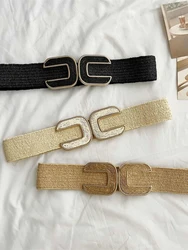 Design sense small elastic waist belt for women, retro match forand suit waist, waist reduction and slimming