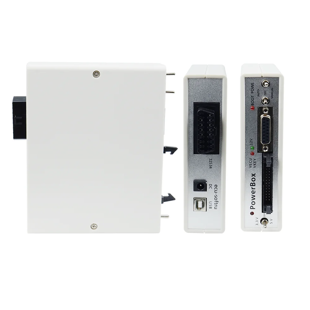 New PowerBox J-TAG For J2534 FLASH Via ECU Programmer Power Box for Openport 2.0 Device Box Car Transmission Power Upgrade Tool
