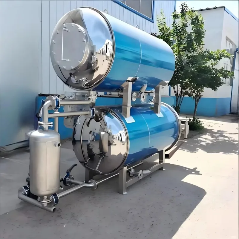 Customized Commercial Autoclave Sterilizer Automatic Temperature Control 304 Stainless Steel