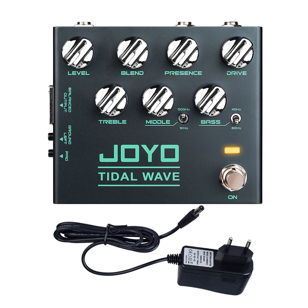 JOYO-R-30ツインウェーブベースプリアンプギターエフェクトペダル、90