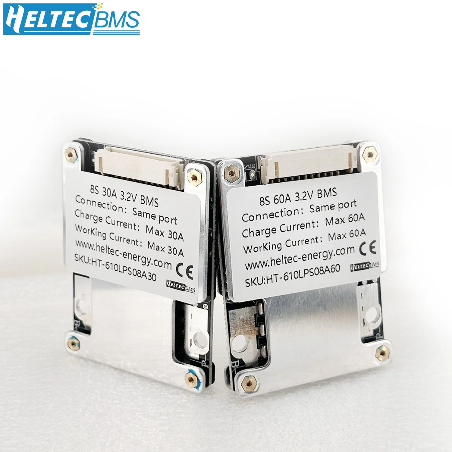 Heltecbms 8s Li-ion 8s Lifepo4 24V Płytka Zabezpieczająca Akumulator Litowy 25.6V 29.2V 30A 60A Balans BMs Przechowywanie Energii Silnika — zdjęcie produktu 6