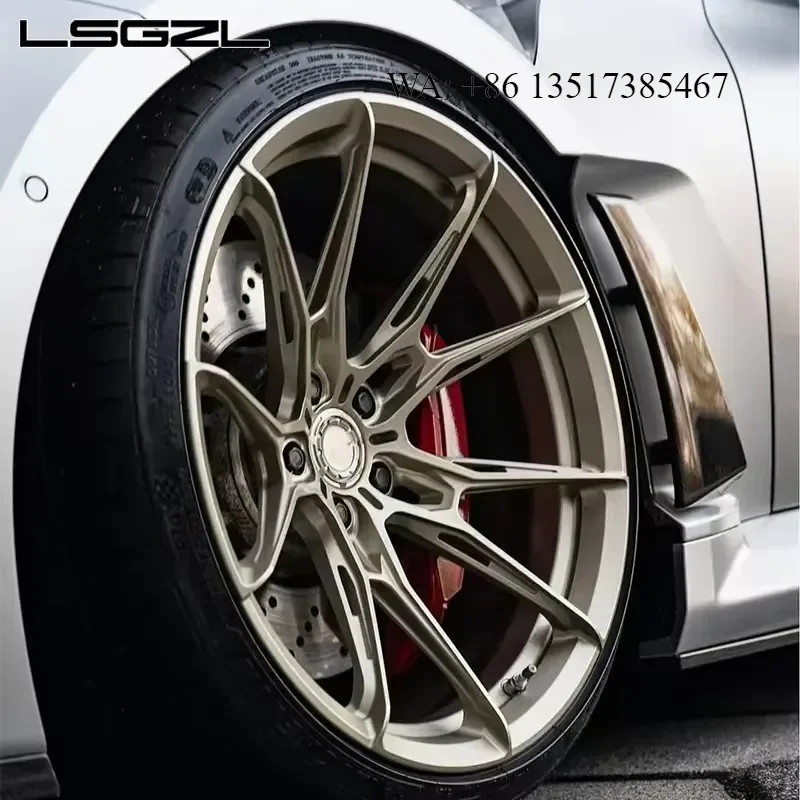 Custom Deep Concave Forged 5x112 5x120 15-26inch Aluminium Alloy Wheels 1 Piece for AUDI RS4/5 BMW F8X M3/4 G8X 20/21