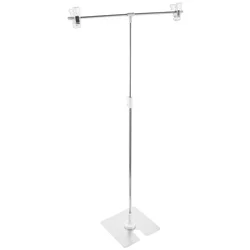 Small Background Stand Photography Backdrop Shelf Screen The Banner Mini Stainless Steel Kit