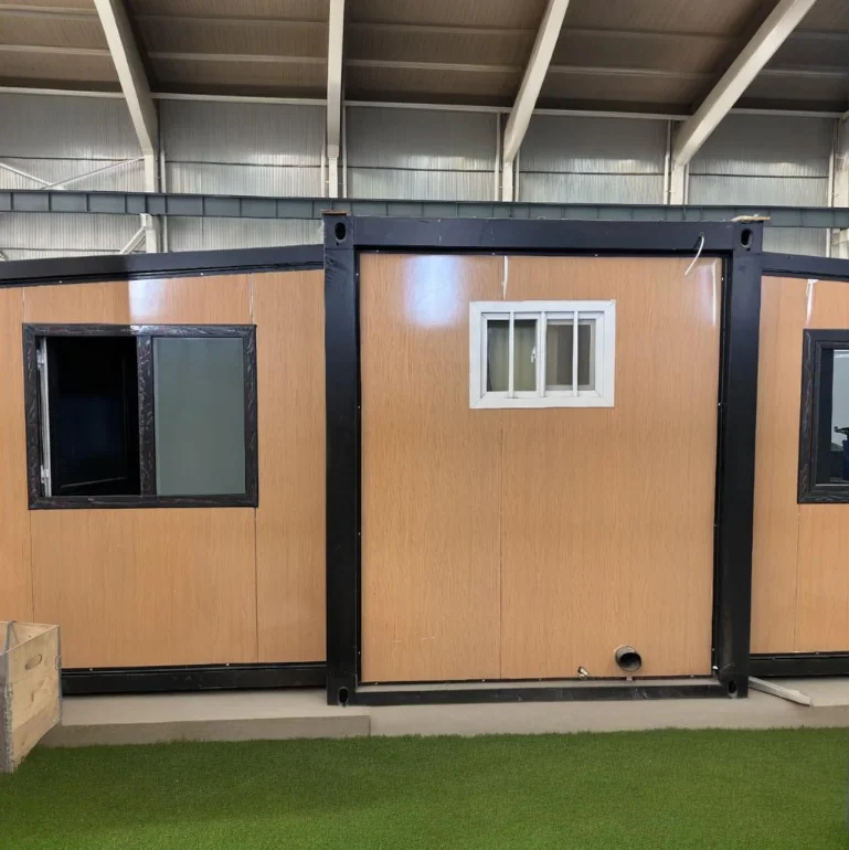 Vorgefertigter Outdoor-Behälter, modulares Haus, tragbar, kompaktes Gehäuse, Hotel-Urlaubskabine, mobiles Zuhause, faltbares Haus