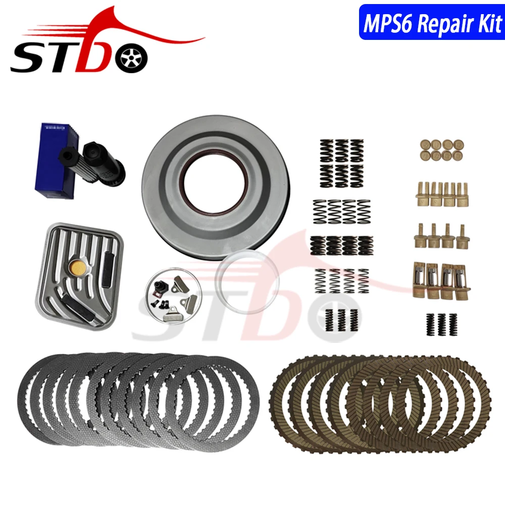 New MPS6 6DCT450 Transmission Master Kits Overhaul Kit Clutch Repair Retainer Spring Kit For Ford Mondeo Focus Volvo Land Rover