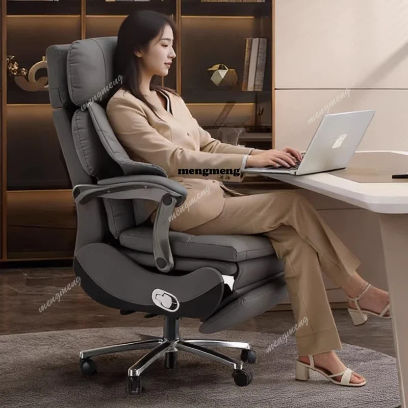 Best seller Multi functional genuine leather elegant luxury gaming chairs cadeira gamer home furniture Ergonomically designed of