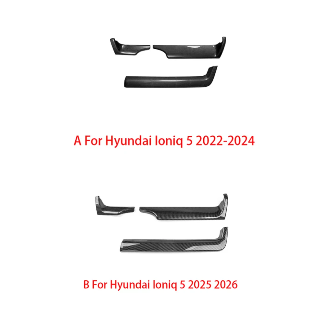 Auto Sale For Hyundai Ioniq 5 2022-2026 LHD Car Tuning Dashboard Middle Air Conditioner Vent Cover Trim Accessories