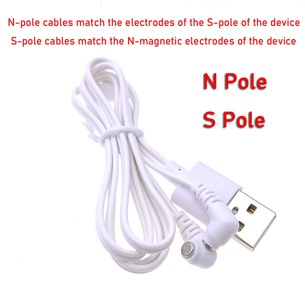 N Pole or S Pole charging cable Two in one Magnetic Charging Connector Cable Connector for Vibrator sex toys for Woman Adults