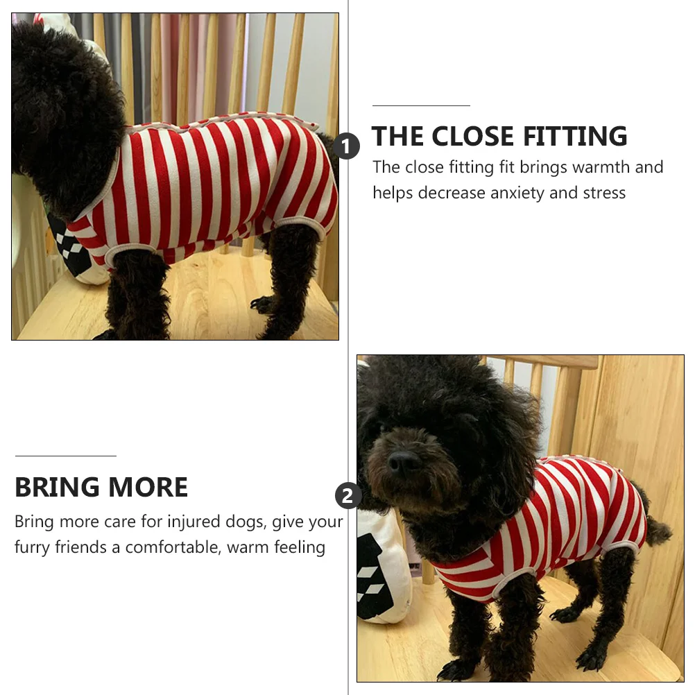 

Dog Sterilization Suit Close-Fitting Pet Recovery Wear For Wound Protection Post-Surgery Dog Recovery Suit Pet Protective