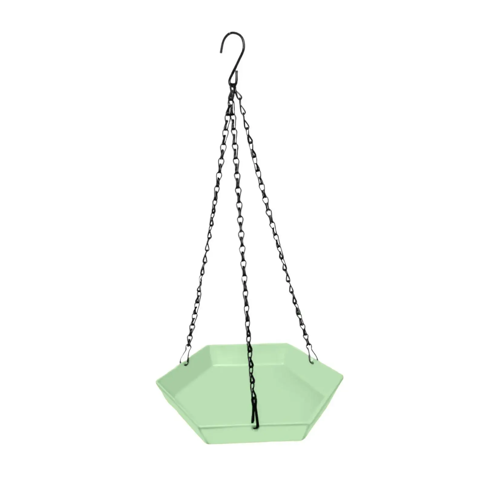 Bird Bath for Tree Hanging Feeding Station 2 in 1 Large Capacity Hangable Water Bowl for Decor Window Birdwatching Backyard