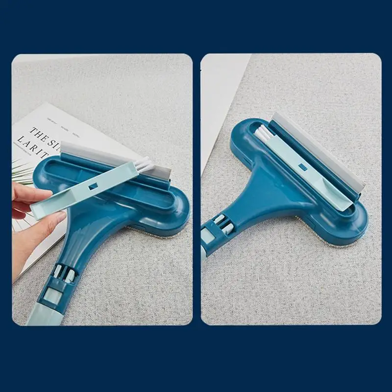 Window Cleaner Tool Window Screen Cleaning Brushes Glass Cleaning Scraper Wet Dry Extendable Professional Window Squeegee