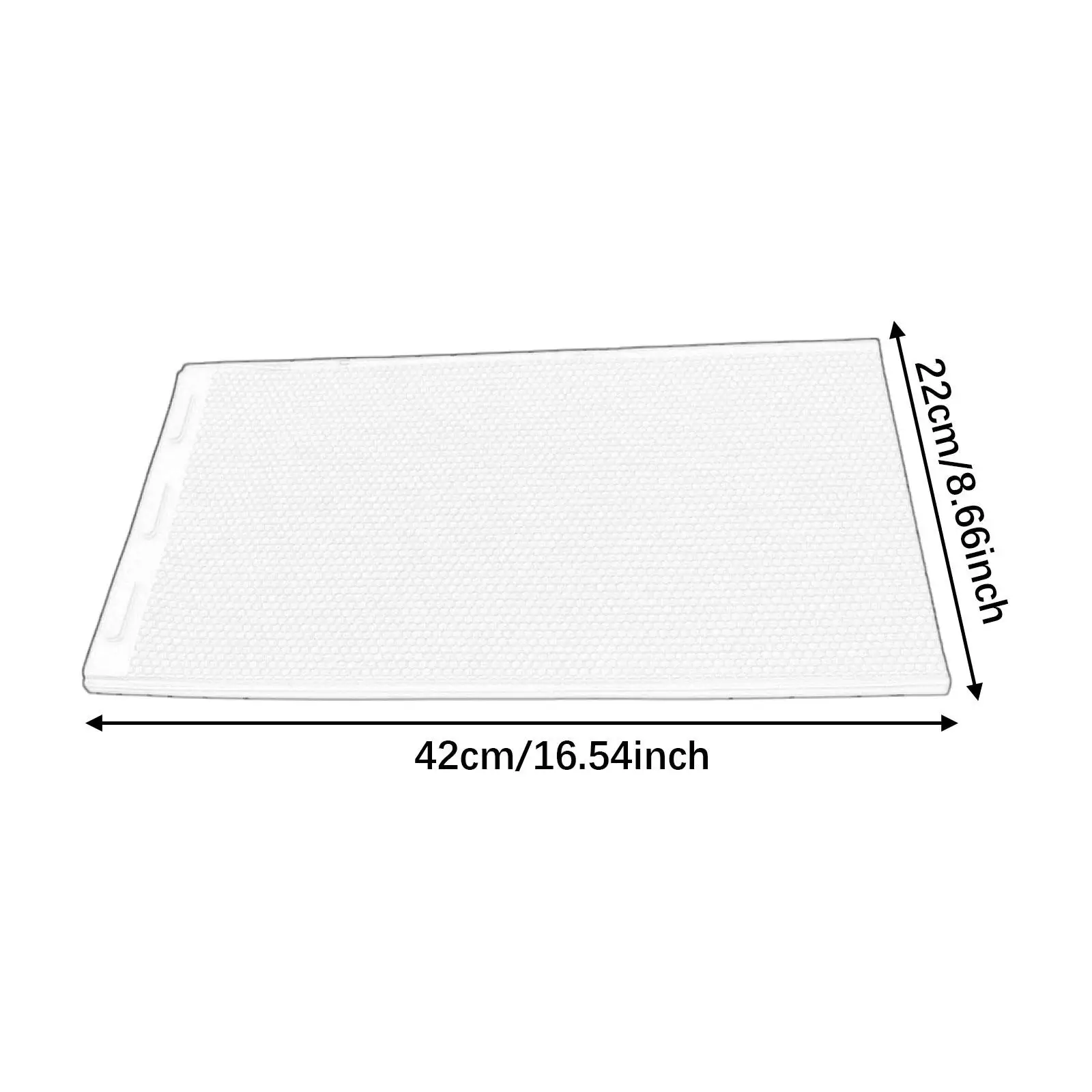 Beeswax Foundation Mould Utility Silicone Sheet Flexible Press Plate for Foundation Beekeeping Needs