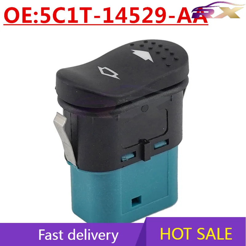 

OEM:5C1T-14529-AA Automobile Accessories Glass Lifter Switch Electric Window Switch For Ford