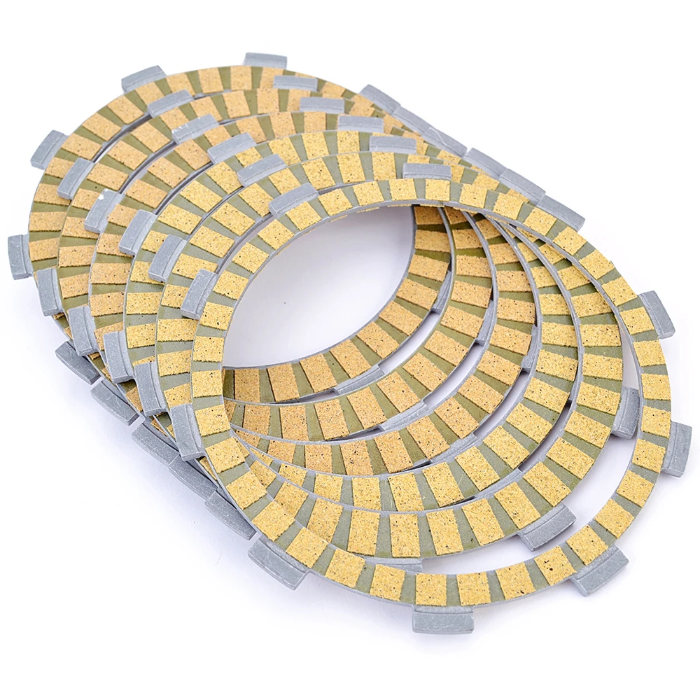 Clutch Friction Plates For Yamaha ST225 TT225S TT225T TT225 TTR225 TT-R225 XT225 Serow TTR230 TT-R230