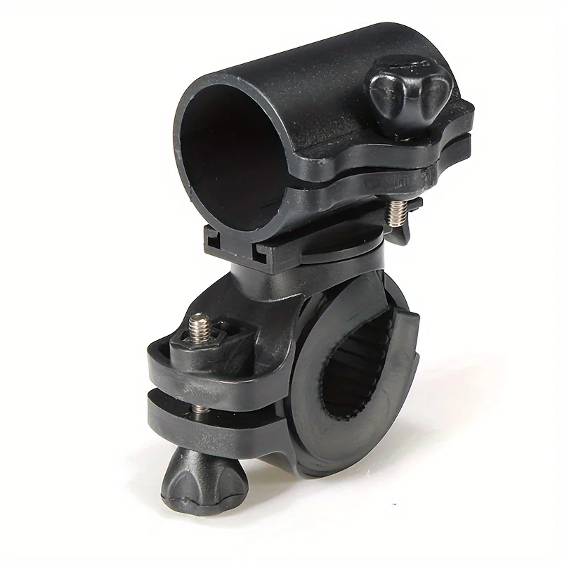 1P 3-in-1 bicycle light clip thread 360° rotation cycling stand Tactical belt flashlight clip screw fixation cycling accessories