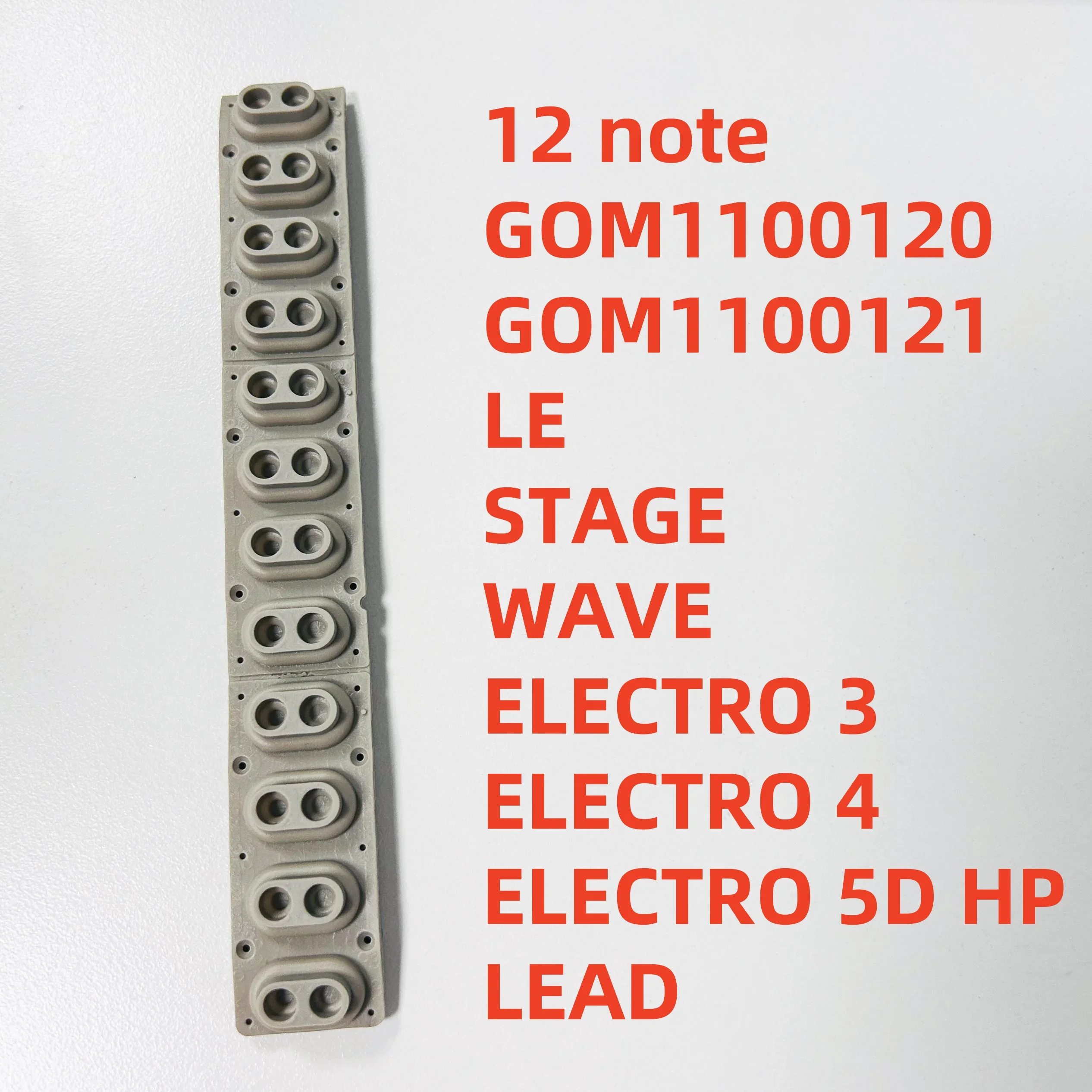 

Проводящий резиновый контакт для ключей Nord 12 note GOM1100120 GOM1100121 LE STAGE WAVE ELECTRO 3 ELECTRO 4 ELECTRO 5D HP LEAD