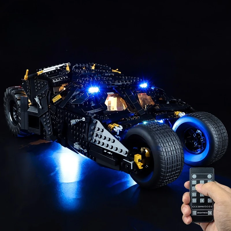 LED-verlichtingsset geschikt voor LEGO Batmobile Tumbler 76240 bouwstenen DIY-lampspeelgoed (exclusief modelstenen)