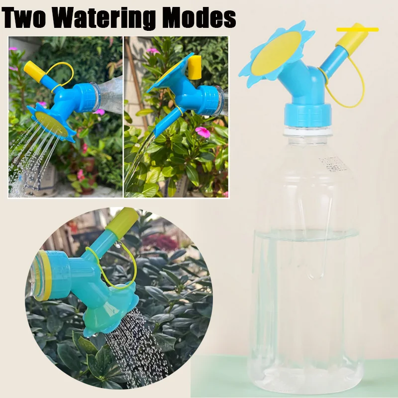 

Garden Watering Sprinkler Nozzle Flower Waterers Bottle Watering Cans Sprinkler Easy Tool Portable Garden Waterer Garden Tools