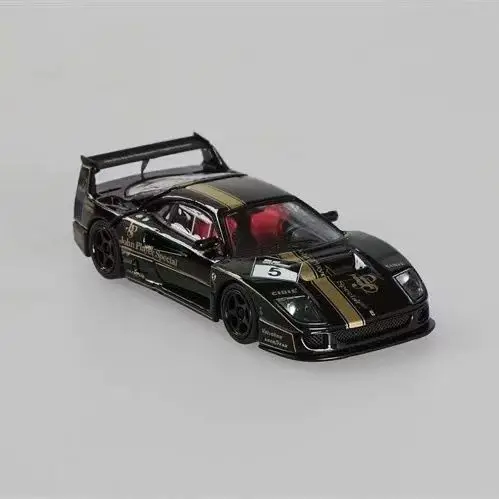Stance Hunters 1/64 F40 LM Lila Legierung Kraftfahrzeug Diecast Modelle Auto Spielzeug Sammlung Jungen Weihnachtsgeschenke