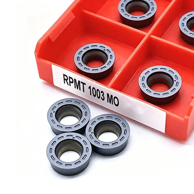 CNC Milling Insert RPMT1003 Round Insert Suitable For Stainless Steel Die Steel And Machining Center Machining