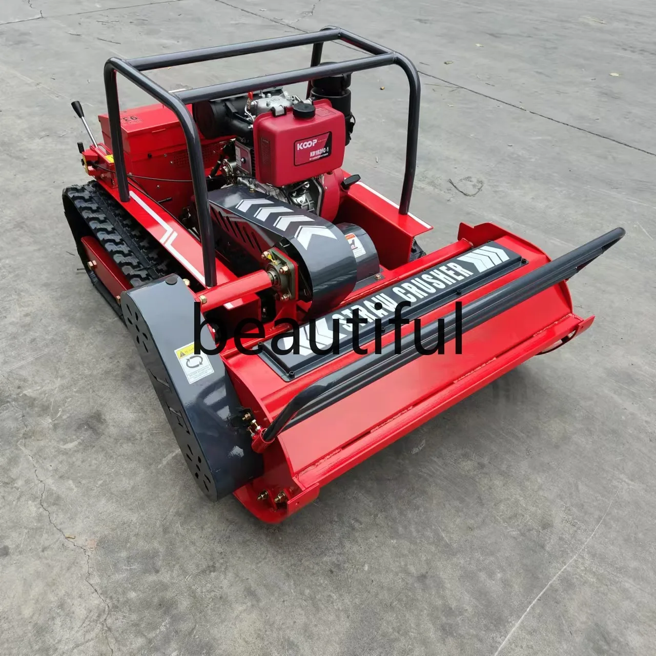 

Front throwing knife lawn mower, orchard high-horsepower lawn mower, remote control lawn mower