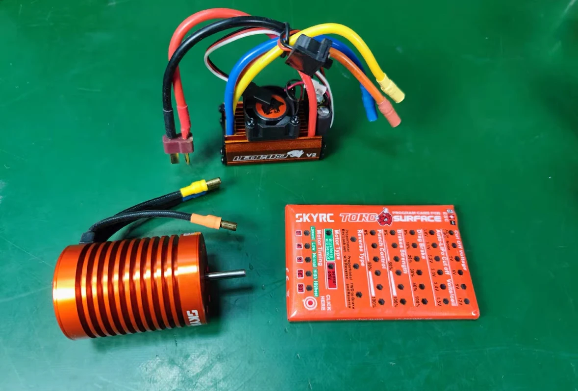 Skyrc SK-300042-04 محرك بدون فرشاة 540 60A ESC التحكم في السرعة ليوبارد V2 12.0R 3300KV /3930KV 10T 12T مجموعة كومبو لسيارة 1/10