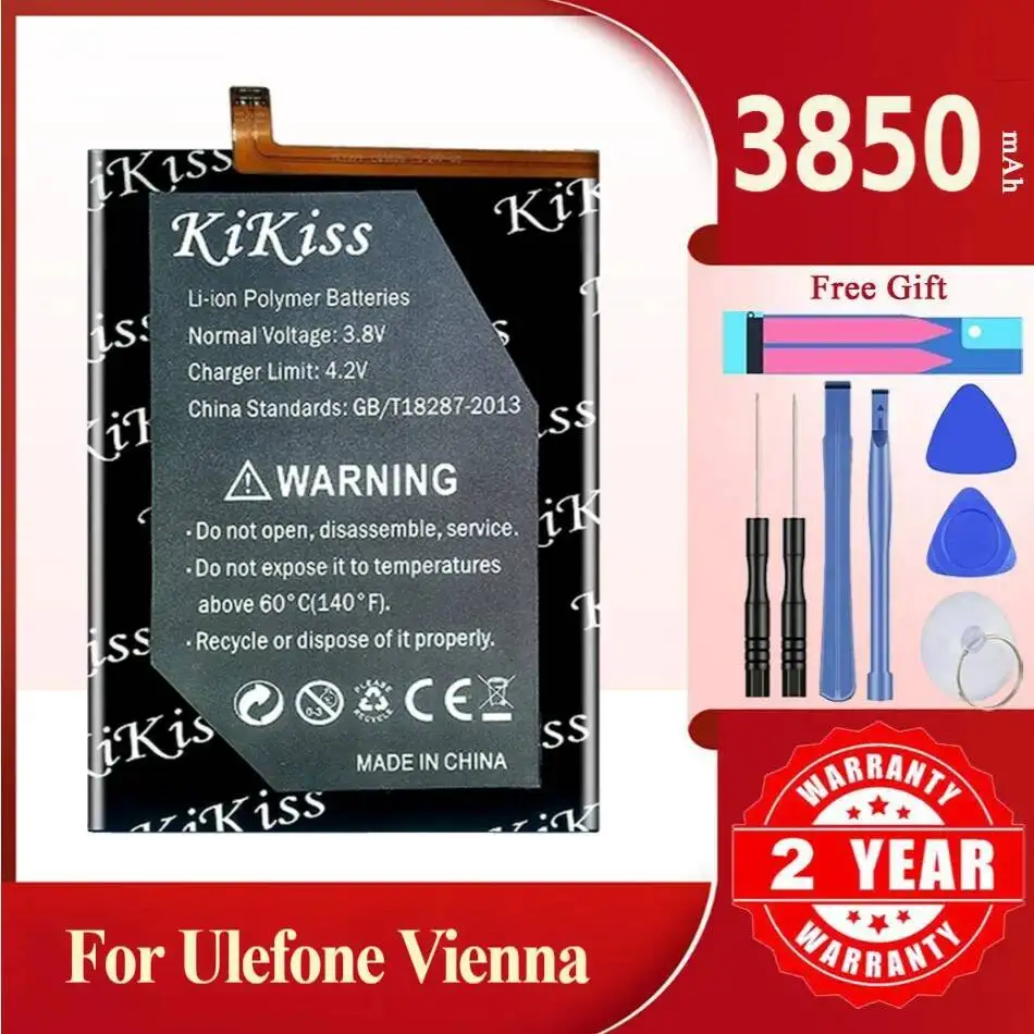 

3850Mah Kikiss Battery Vienna For Ulefone